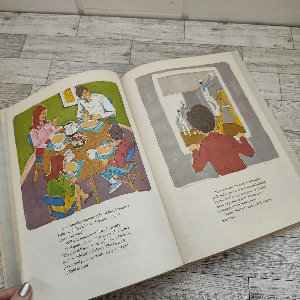 No Room For Freddy by Seymour Reit Kids Hardcover 1970 Vtg Retro‎ Book Ex-Lib